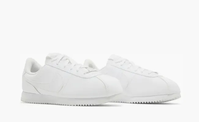 Кроссовки Nike Cortez Basic SL GS «Triple White» belye