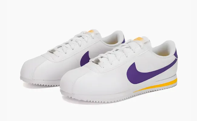 Кроссовки Nike Cortez GS «Lakers» belye