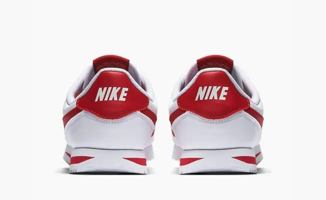 Кроссовки Nike Cortez Basic SL GS «White Gym Red» belye