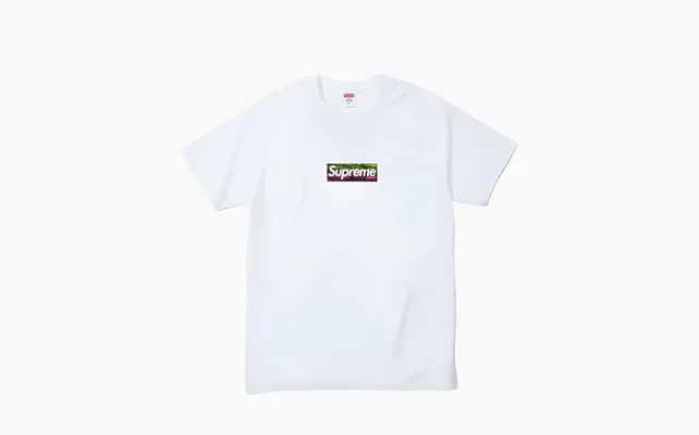 Одежда Supreme Los Angeles Fire Relief Box Logo Tee «White» belye