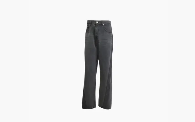 Одежда Adidas Originals Adilenium Season 3 Loose Fit Denim Pants «Black» chyernye