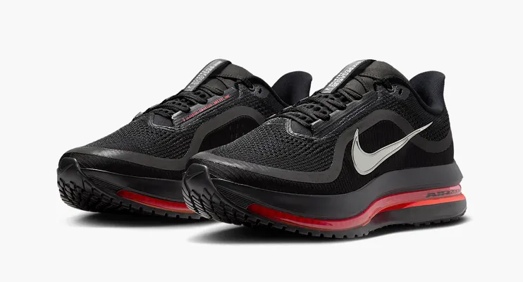 Кроссовки Nike Pegasus Premium «Black Bright Crimson» черный
