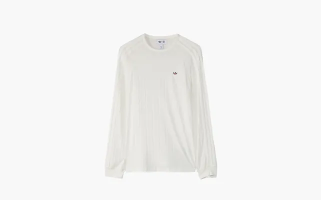 Одежда Adidas Long Sleeve Ribbed T-Shirt x CLOT By Edison Chen «White» belye