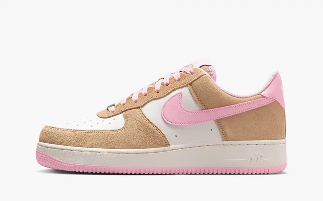Кроссовки Nike Air Force 1 '07 LV8 «Hemp Pink» bezhevye