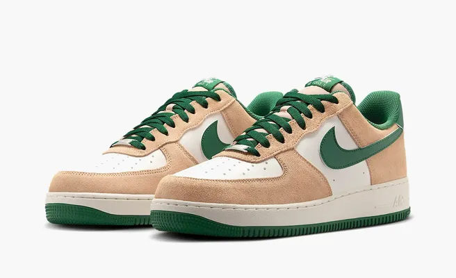 Кроссовки Nike Air Force 1 '07 LV8 «Hemp Fir» bezhevye