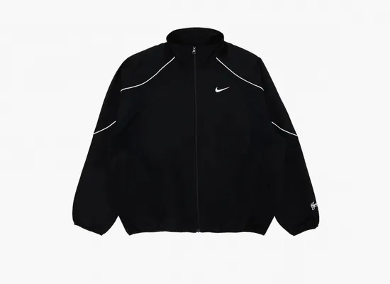  Supreme x Nike Track Jacket «Black» chyernye