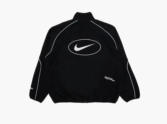  Supreme x Nike Track Jacket «Black» chyernye