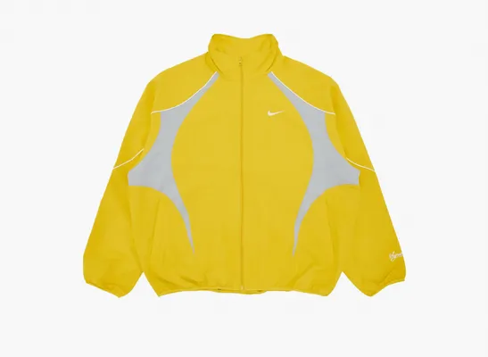  Supreme x Nike Track Jacket «Yellow» zhyeltye