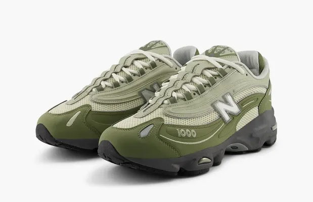  New Balance 1000 «Dark Olivine» zelyenye