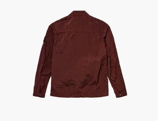 Одежда Stone Island Nylon Metal In Econyl Overshirt with Pocket and Two-Way Zip «Red» krasnye 
