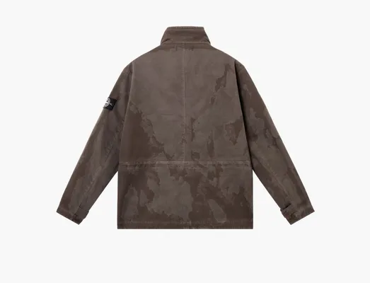  Stone Island Raso Gommato 3L Laser Camo Field Jacket with Waterproof and Windproof Membrane «Military Green» korichnevye