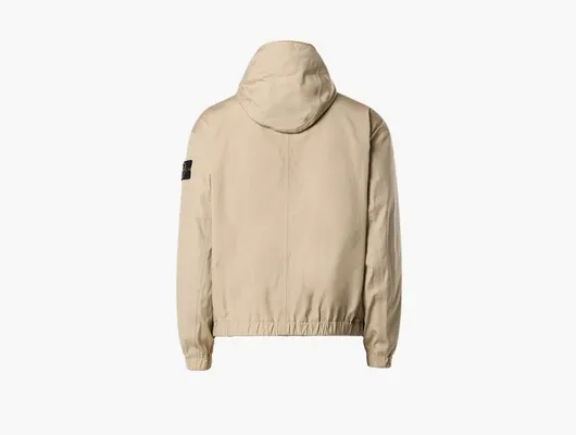  Stone Island Hooded Jacket with All-Weather Barrier and Anti-Drop «Desert» bezhevye