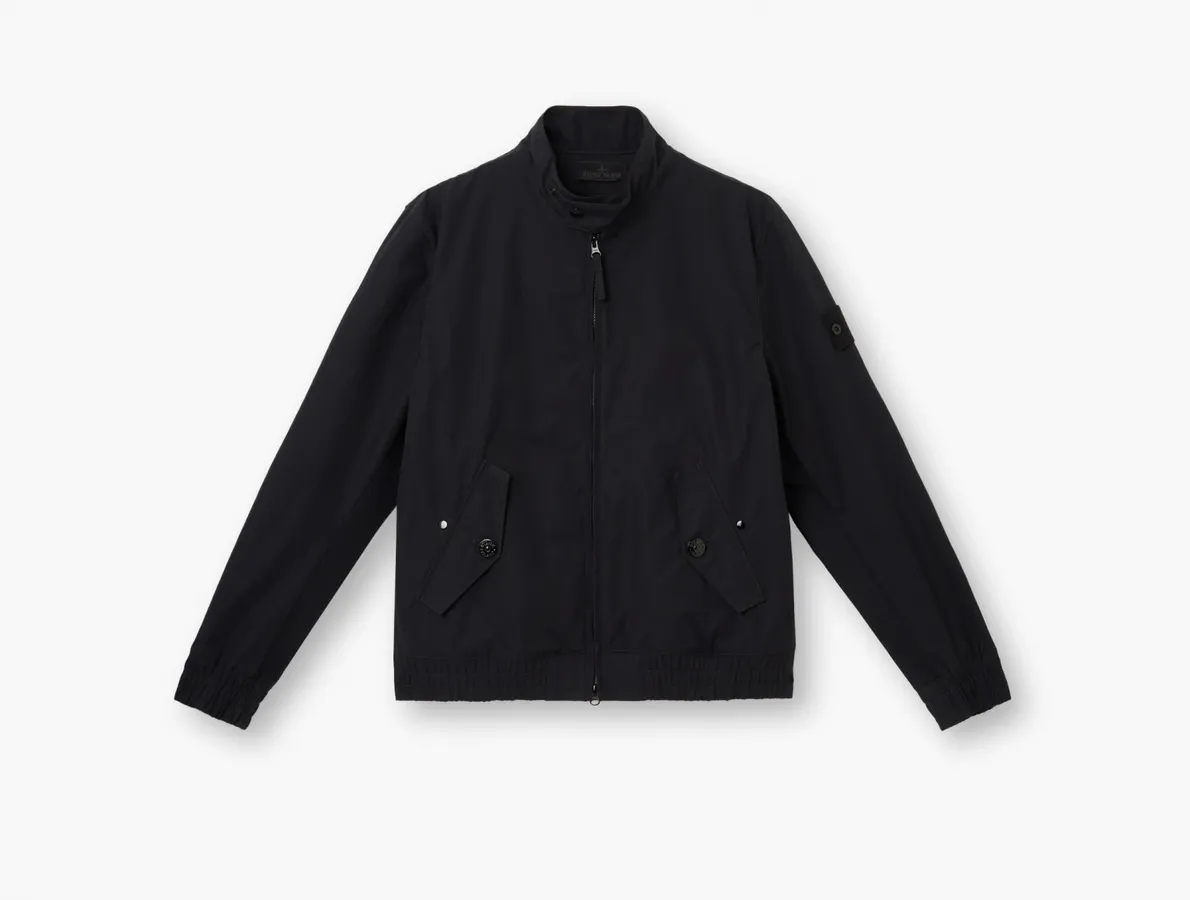 Stone Island Jacket with Natural Weather Barrier «Black»