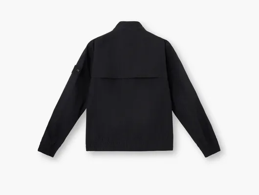  Stone Island Jacket with Natural Weather Barrier «Black» chyernye