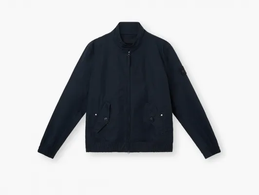  Stone Island Jacket with Natural Weather Barrier «Navy Blue» sinie
