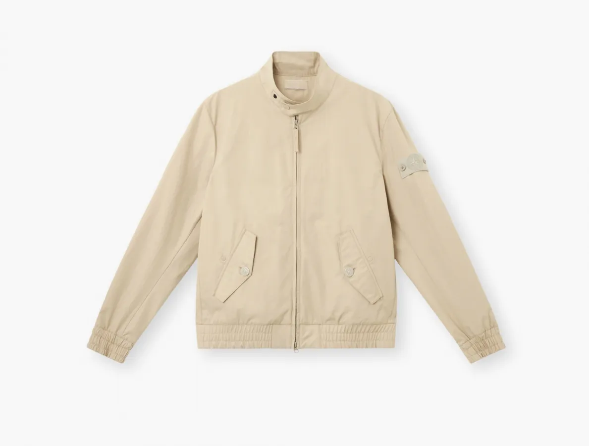 Stone Island Jacket with Natural Weather Barrier «Desert»