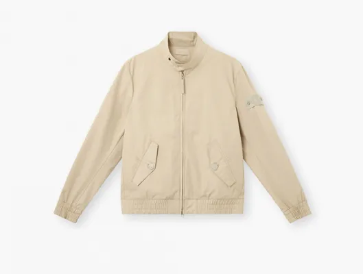  Stone Island Jacket with Natural Weather Barrier «Desert» bezhevye