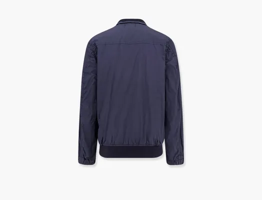  Stone Island Bomber Jacket with Logo «Blue» sinie