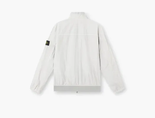  Stone Island Wind-Resistant Jacket with Anti-Drop and Mesh Lining «Pearl Grey» serye