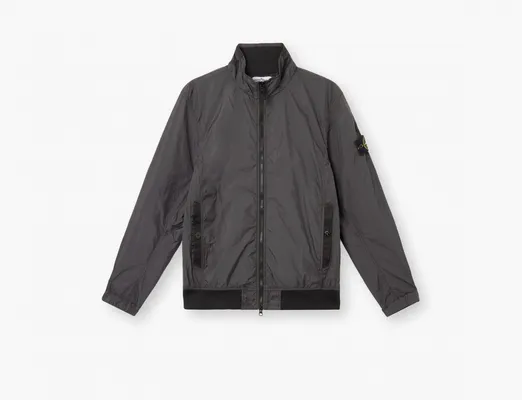  Stone Island Wind-Resistant Jacket with Anti-Drop and Mesh Lining «Charcoal Grey» serye