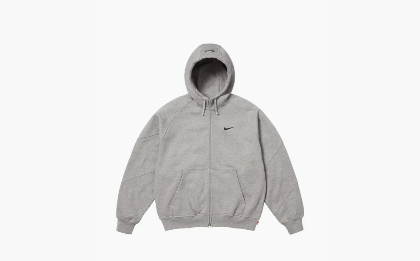Supreme X Nike Zip Up Hooded «Gray»