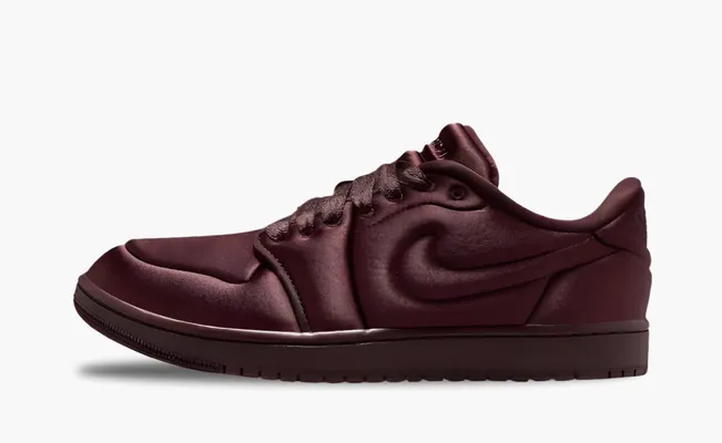 Кроссовки  Air Jordan 1 Low Method of Make WMNS «Satin Earth» korichnevye