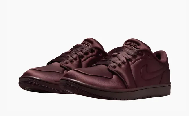 Кроссовки  Air Jordan 1 Low Method of Make WMNS «Satin Earth» korichnevye