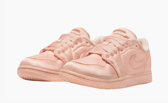 Кроссовки Air Jordan 1 Low Method of Make WMNS «Satin Guava Ice» rozovye