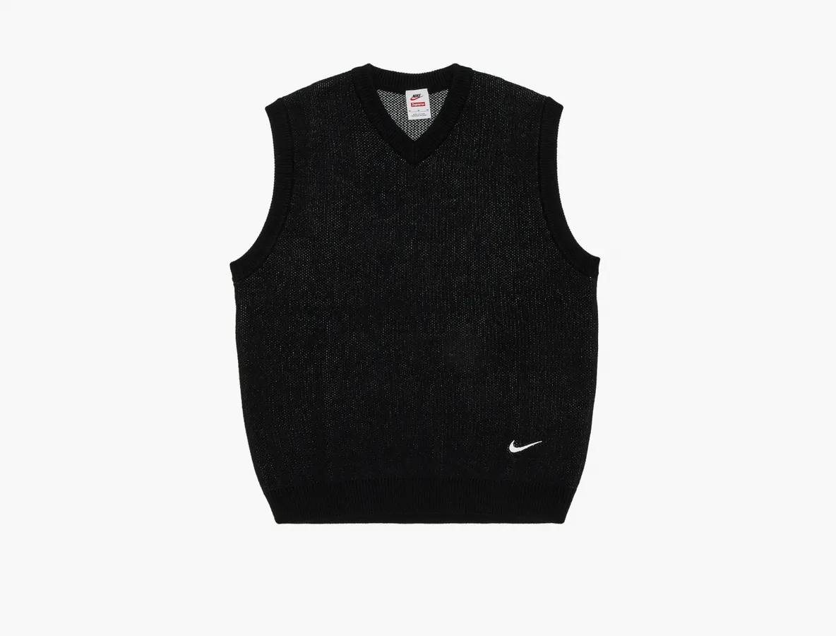 Supreme x Nike Sweater Vest «Black»