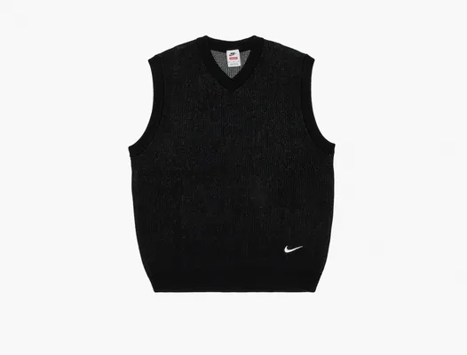 Одежда Supreme x Nike Sweater Vest «Black» черный