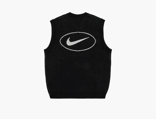 Одежда Supreme x Nike Sweater Vest «Black» черный