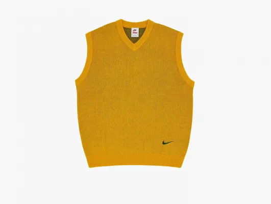 Одежда Supreme x Nike Sweater Vest «Yellow» желтый