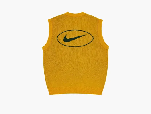Одежда Supreme x Nike Sweater Vest «Yellow» желтый