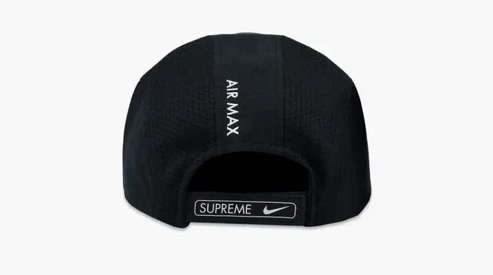 Аксессуары Supreme x Nike Running Hat «Black» chyernye