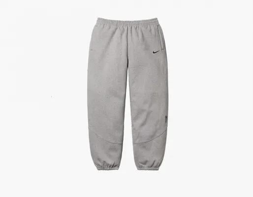 Одежда Supreme x Nike Sweatpant «Heather Grey» серый