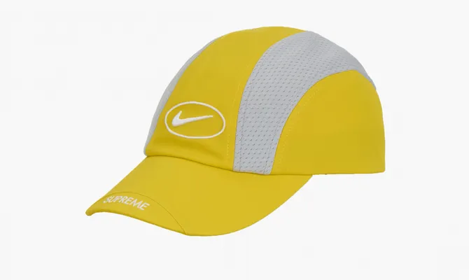 Аксессуары Supreme x Nike Running Hat «Yellow» желтый