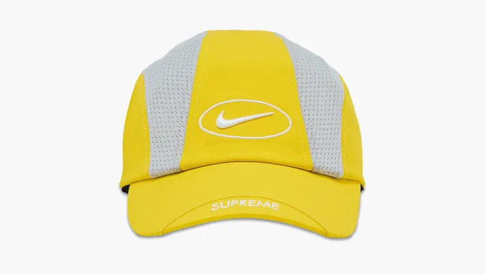 Аксессуары Supreme x Nike Running Hat «Yellow» желтый