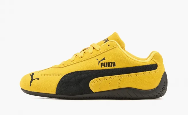  Puma Speedcat OG «Pelé Yellow Black» zhyeltye