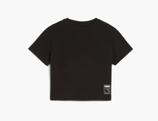 Одежда Puma x Hello Kitty and Friends Graphic Baby Tee Women «Black» chyernye
