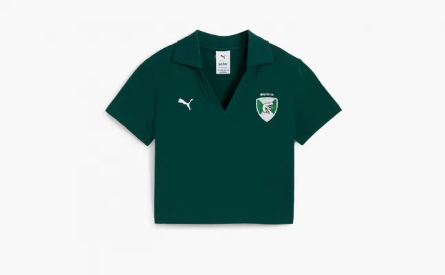 Одежда Puma x Harry Potter Polo Shirt Women «Dark Myrtle» zelyenye