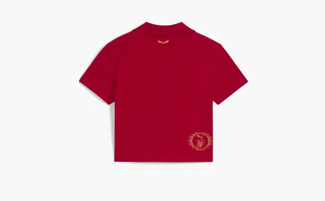 Одежда Puma x Harry Potter Polo Shirt Women «Dark Crimson» krasnye 