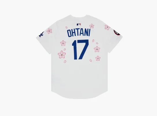 Одежда Nike x Takashi Murakami x MLB World Tour Tokyo Series 2025 Dodgers Ohtani Jersey «White» белый