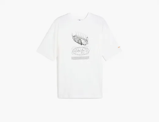 Одежда Puma x Harry Potter Oversized Graphic Tee Unisex «White» belye