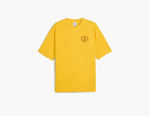 Одежда Puma x Harry Potter Unisex Oversized Graphic T-Shirt «Yellow» zhyeltye