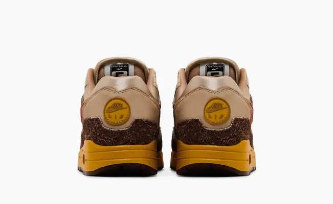 Кроссовки Nike Air Max 1 «Low Poly - Big Head Origins» korichnevye