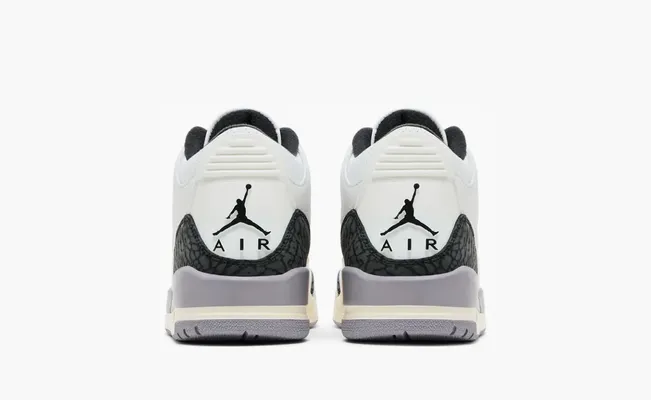 Кроссовки Air Jordan 3 Retro «Cement Grey» belye