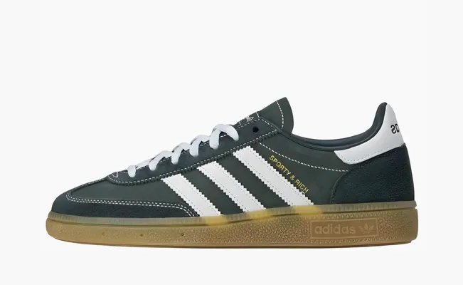  Adidas x Sporty & Rich Handball Spezial «Dark Green» zelyenye
