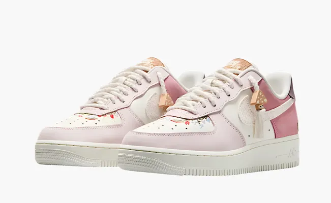 Кроссовки Nike Air Force 1 Low WMNS «Mushroom» rozovye