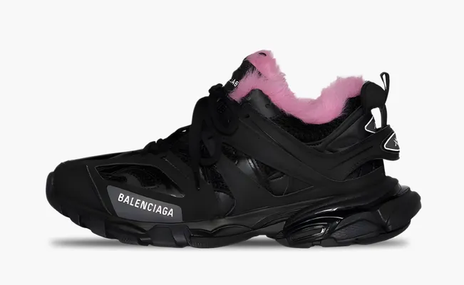  Balenciaga Track 1.0 WMNS Sneakers «Black-Pink» chyernye