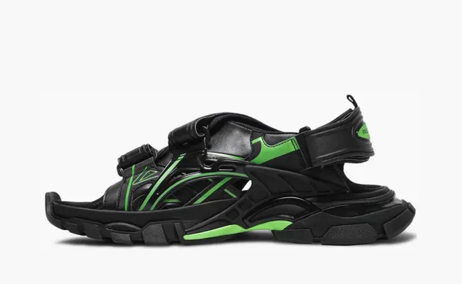   Balenciaga Track 2.0 «Black Green» chyernye